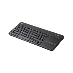 Klawiatura bezprzewodowa Logitech K400 Plus czarna | PartsPC.pl