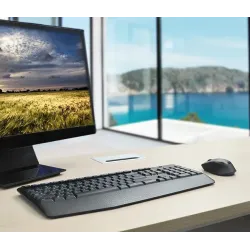 Zestaw bezprzewodowy klawiatura + mysz Logitech Wireless | PartsPC.pl