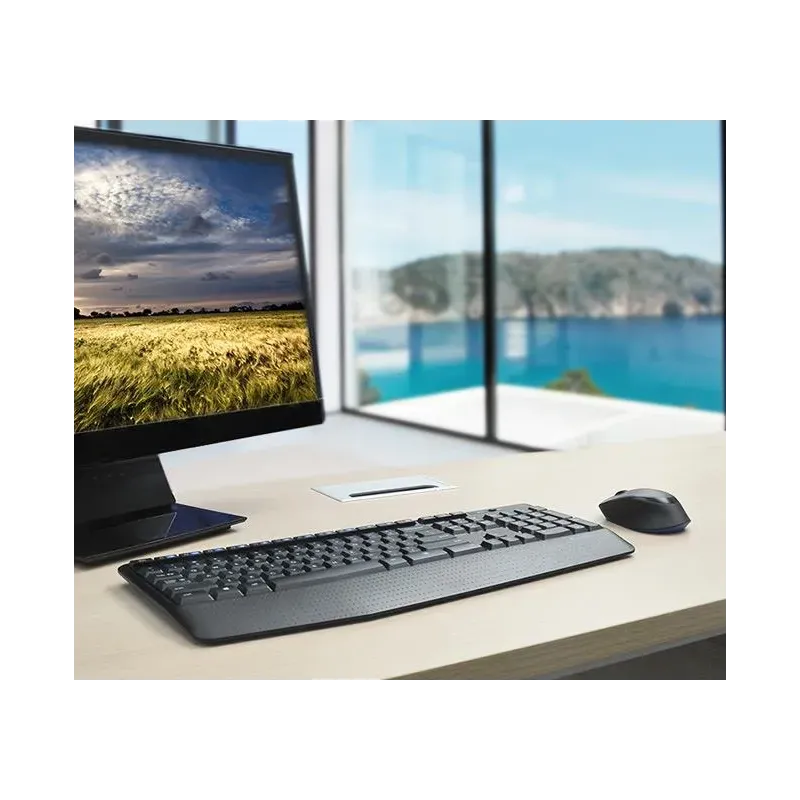 Zestaw bezprzewodowy klawiatura + mysz Logitech Wireless | PartsPC.pl