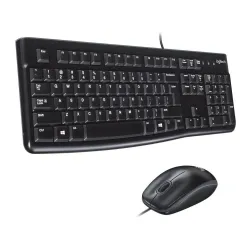 Zestaw przewodowy klawiatura + mysz Logitech Desktop | PartsPC.pl