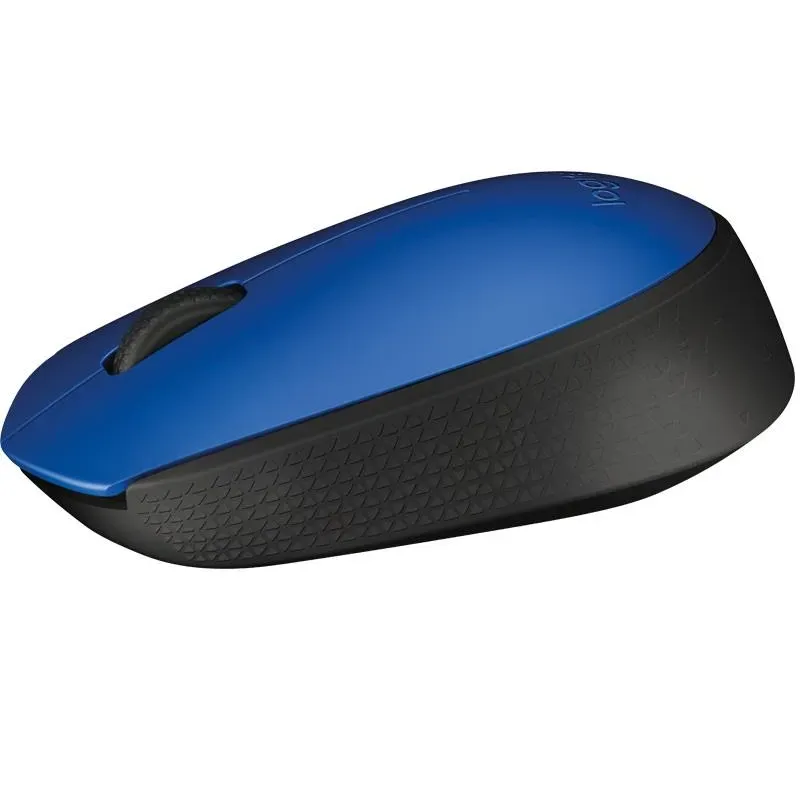 Mysz bezprzewodowa Logitech M171 optyczna niebieska | PartsPC.pl