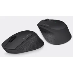 Mysz bezprzewodowa Logitech M280 optyczna czarna | PartsPC.pl
