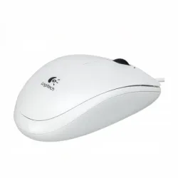Mysz przewodowa Logitech B100 optyczna biała | PartsPC.pl