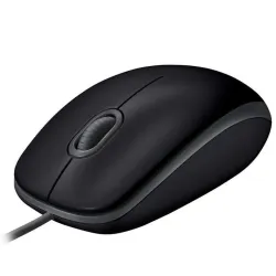 Mysz przewodowa Logitech B110 Silent optyczna czarna | PartsPC.pl