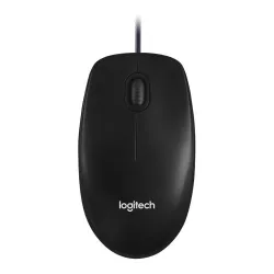 Mysz przewodowa Logitech M100 optyczna czarna | PartsPC.pl