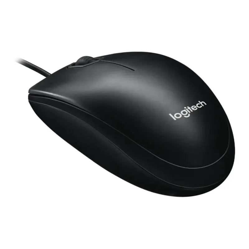 Mysz przewodowa Logitech M100 optyczna czarna | PartsPC.pl