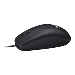 Mysz przewodowa Logitech M100 optyczna czarna | PartsPC.pl