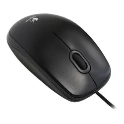 Mysz przewodowa Logitech B100 OEM optyczna czarna | PartsPC.pl
