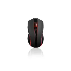 Mysz bezprzewodowa Modecom MC-WRM1 optyczna czarna | PartsPC.pl