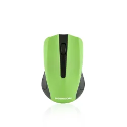 Mysz bezprzewodowa Modecom MC-WM9 zielono-czarna | PartsPC.pl