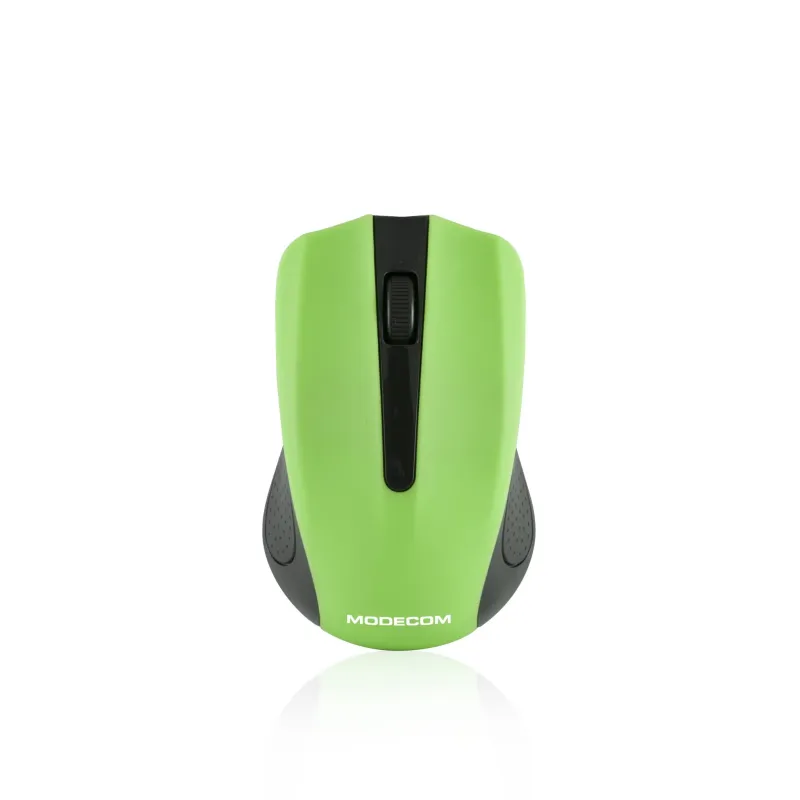 Mysz bezprzewodowa Modecom MC-WM9 zielono-czarna | PartsPC.pl