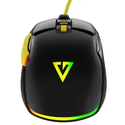 Mysz przewodowa Modecom Volcano JAGER optyczna czarna | PartsPC.pl