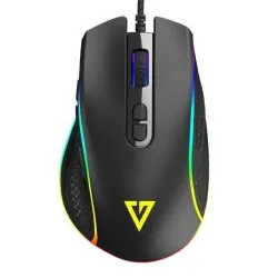 Mysz przewodowa Modecom Volcano Veles optyczna czarna | PartsPC.pl