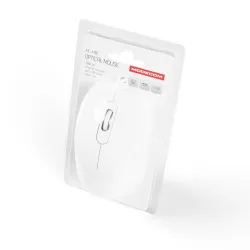 Mysz przewodowa Modecom MC-M10 optyczna biała | PartsPC.pl