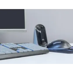 Klawiatura przewodowa Natec Nautilus US slim czarno-szara | PartsPC.pl