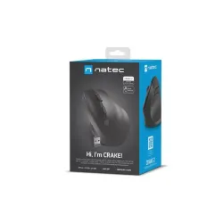 Mysz bezprzewodowa Natec Crake 2 Bluetooth 5.2 + 2.4GHz | PartsPC.pl