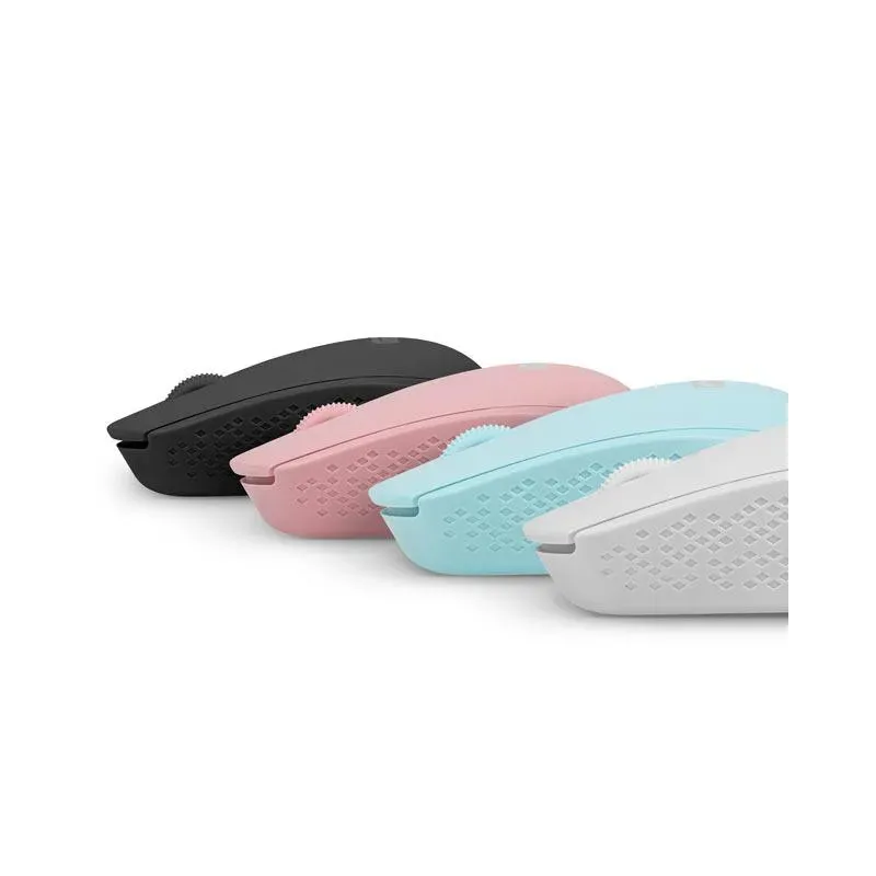 Mysz bezprzewodowa Natec Stork optyczna 1600 DPI różowa | PartsPC.pl