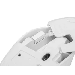 Mysz bezprzewodowa Natec Stork optyczna 1600 DPI biała | PartsPC.pl