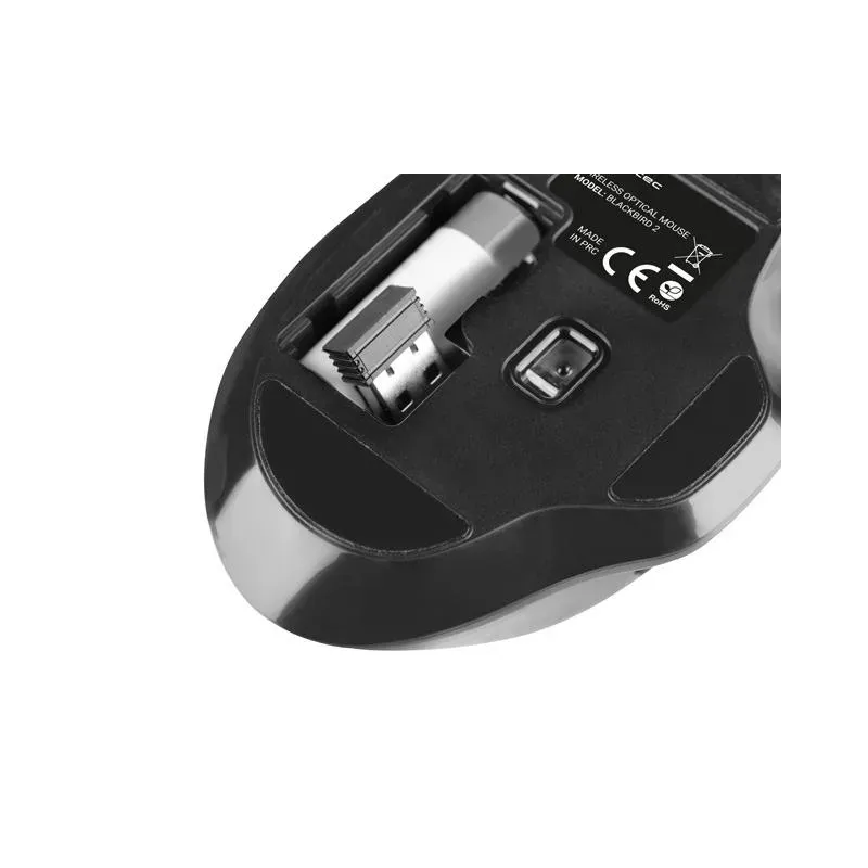 Mysz bezprzewodowa Natec Blackbird 2 optyczna NANO | PartsPC.pl