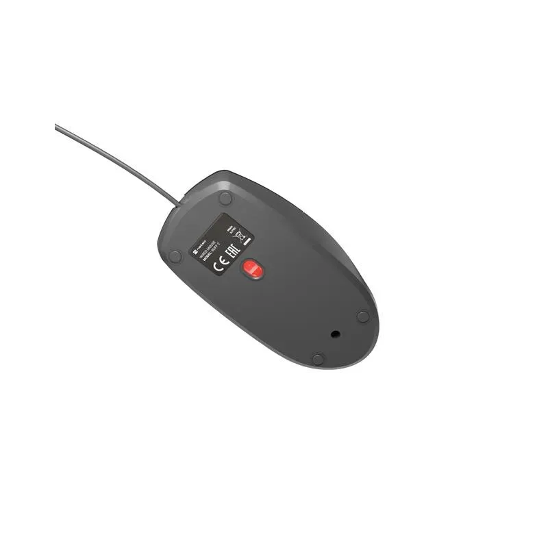 Mysz przewodowa Natec RUFF PLUS 1200 DPI czarna | PartsPC.pl