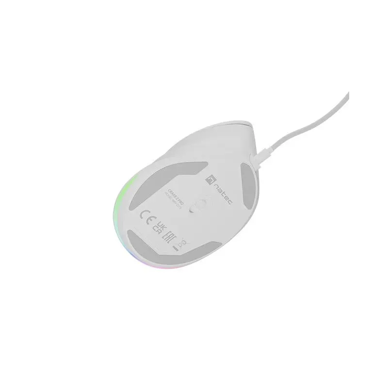 Mysz przewodowa Natec Crake 2 PRO 12800dpi wertykalna | PartsPC.pl