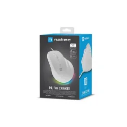 Mysz przewodowa Natec Crake 2 PRO 12800dpi wertykalna | PartsPC.pl