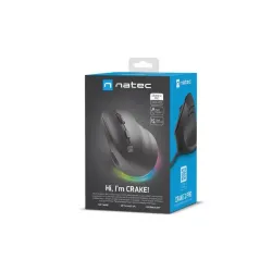 Mysz przewodowa Natec Crake 2 PRO 12800dpi wertykalna | PartsPC.pl