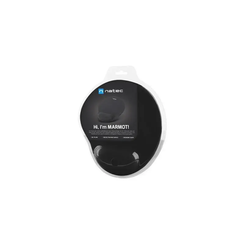 Podkładka pod mysz Natec Marmot żelowa ergonomiczna | PartsPC.pl