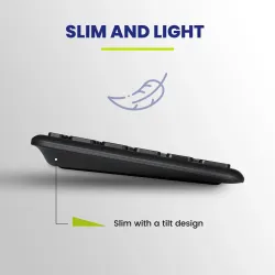 Klawiatura przewodowa Perixx PERIBOARD-210 scissor, | PartsPC.pl