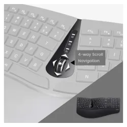 Zestaw bezprzewodowy klawiatura+mysz Perixx PERIDUO-60... | PartsPC.pl