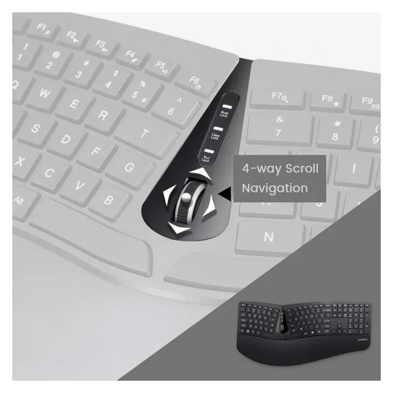 Zestaw bezprzewodowy klawiatura+mysz Perixx PERIDUO-60... | PartsPC.pl