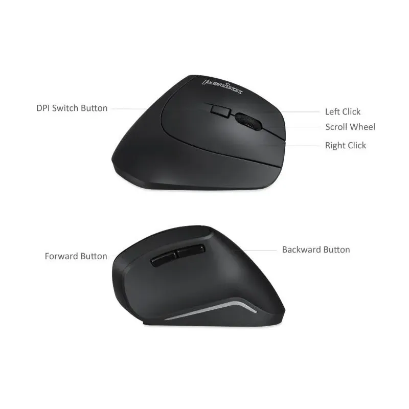 Mysz bezprzewodowa Perixx PERIMICE-715 II optyczna | PartsPC.pl