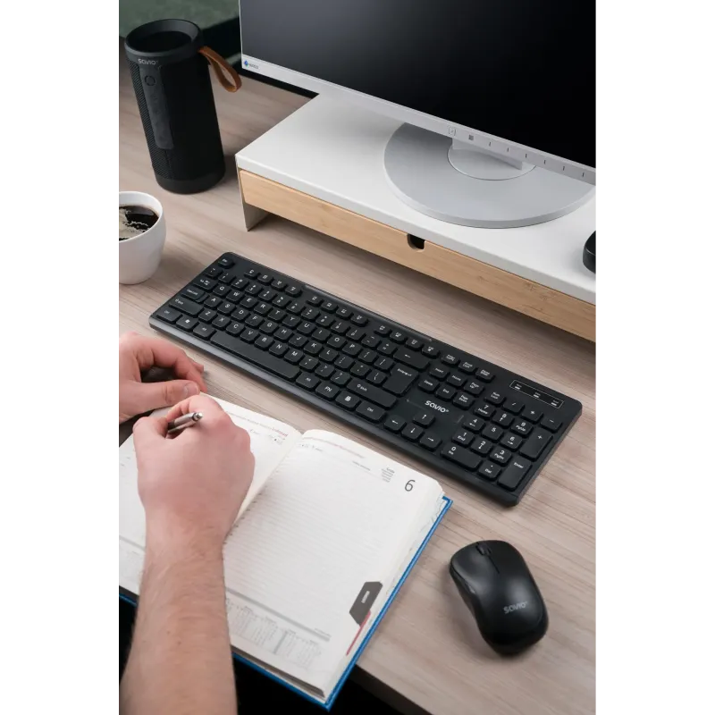 Klawiatura bezprzewodowa SAVIO KB-02 | PartsPC.pl
