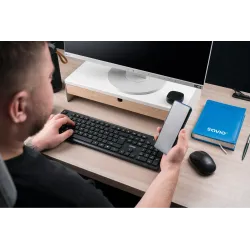 Klawiatura bezprzewodowa SAVIO KB-02 | PartsPC.pl