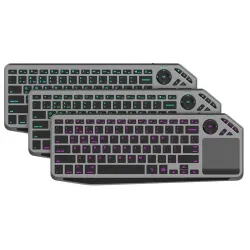 Klawiatura bezprzewodowa Techly Dualna BT/RF Touchpad | PartsPC.pl
