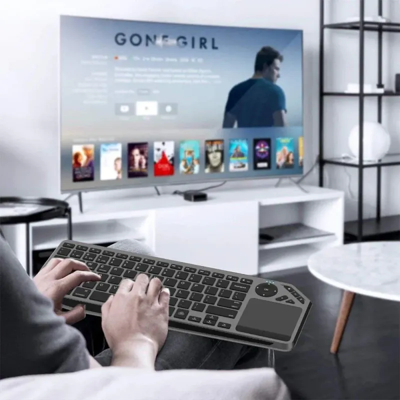 Klawiatura bezprzewodowa Techly Dualna BT/RF Touchpad | PartsPC.pl