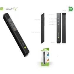 Prezenter bezprzewodowy Techly ze wskaźnikiem laserowym | PartsPC.pl
