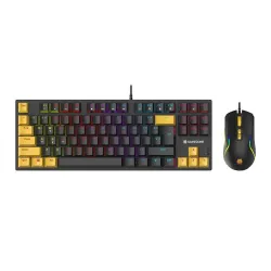 Zestaw mysz i klawiatura Tracer GAMEZONE Hornet87 USB | PartsPC.pl