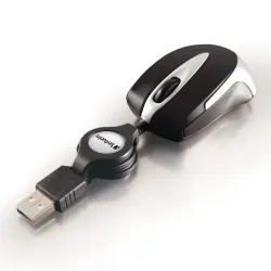 Mysz przewodowa Verbatim Travel optyczna zwijany kabel | PartsPC.pl