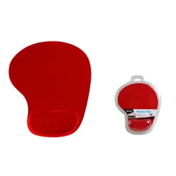 Podkładka żelowa pod mysz VAKOSS PD-424RD czerwona | PartsPC.pl