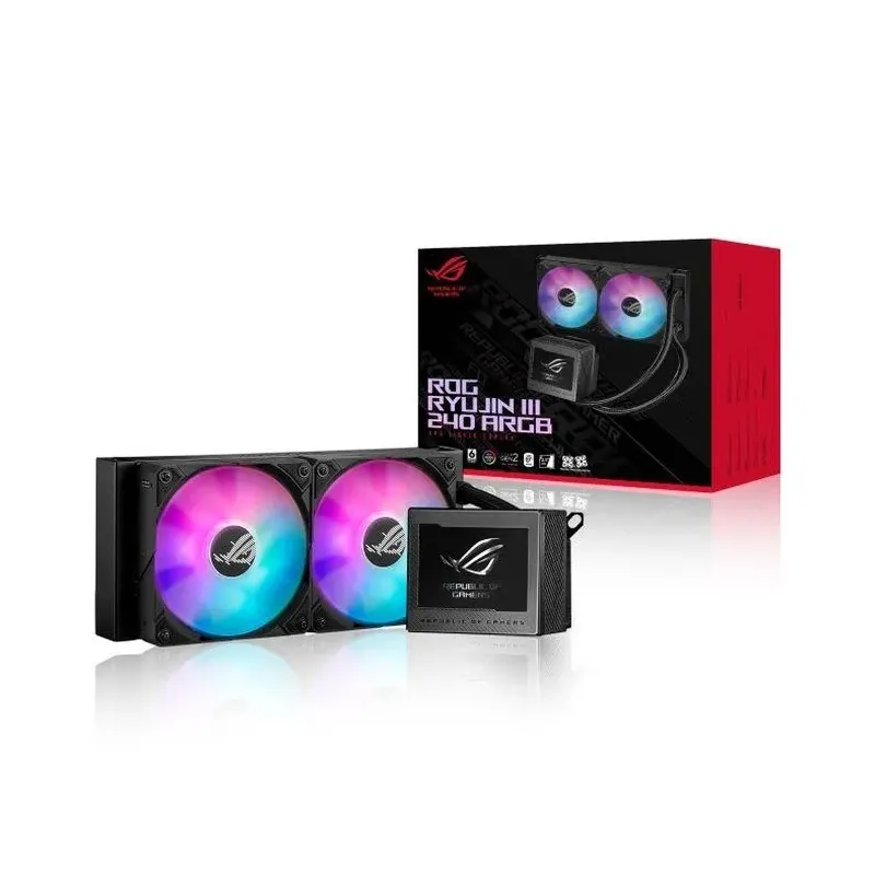 Chłodzenie wodne Asus ROG RYUJIN III 240 ARGB 2x120mm | PartsPC.pl