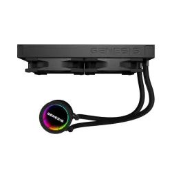 Chłodzenie wodne Genesis Hydria 240 ARGB czarne | PartsPC.pl