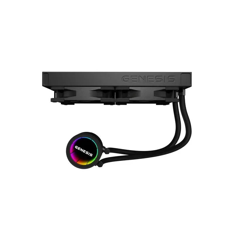 Chłodzenie wodne Genesis Hydria 240 ARGB czarne | PartsPC.pl