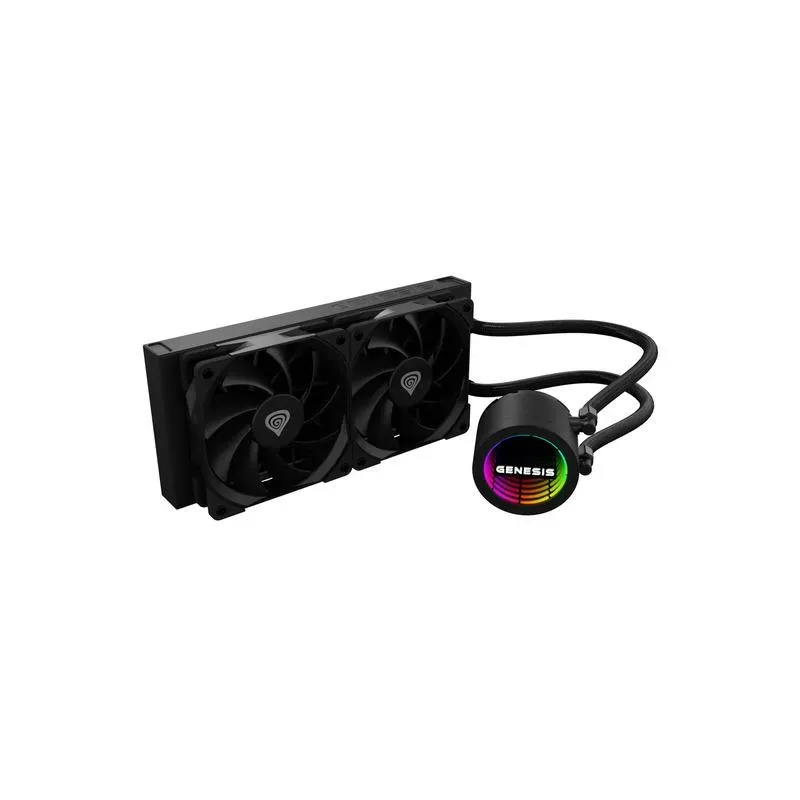 Chłodzenie wodne Genesis Hydria 240 czarne | PartsPC.pl