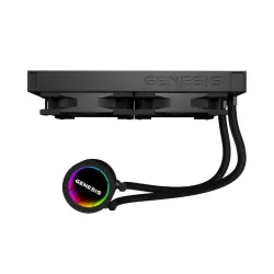 Chłodzenie wodne Genesis Hydria 240 czarne | PartsPC.pl