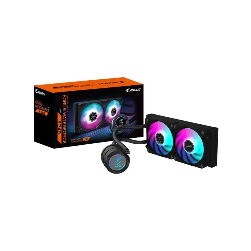 Chłodzenie wodne Gigabyte AORUS WATERFORCE II 240 | PartsPC.pl