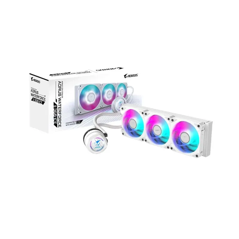 Chłodzenie wodne Gigabyte AORUS WATERFORCE II 360 ICE | PartsPC.pl