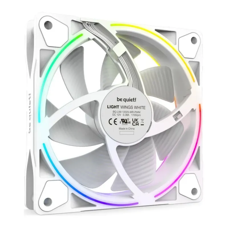 Wentylator be quiet! Light Wings White 120mm PWM Triple | PartsPC.pl