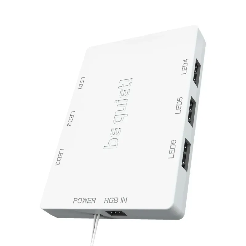 Wentylator be quiet! Light Wings White 120mm PWM Triple | PartsPC.pl