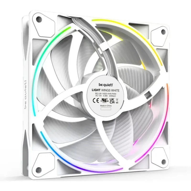 Wentylator be quiet! Light Wings White 140mm PWM | PartsPC.pl